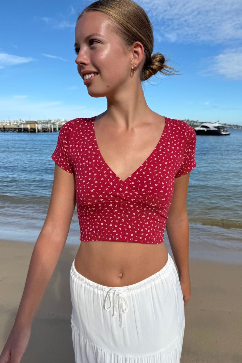 Amara Floral Top - Main Image