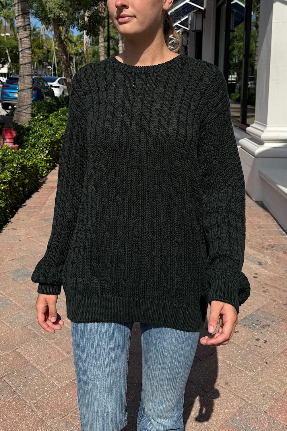 brianna cotton grandpa sweater brandy melville
