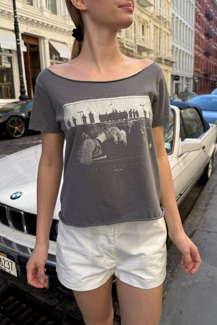 Robyn Love Freedom Top | Dark Grey / XS/S