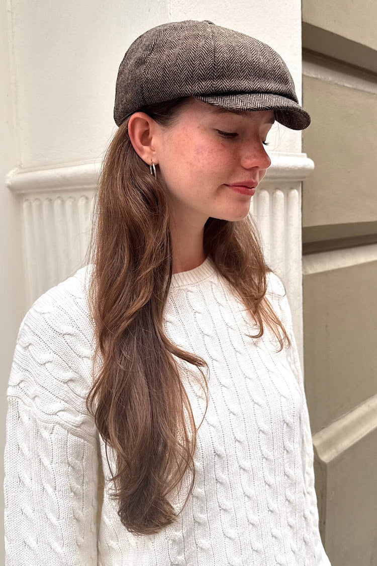 Newsboy Cap | Heather Brown