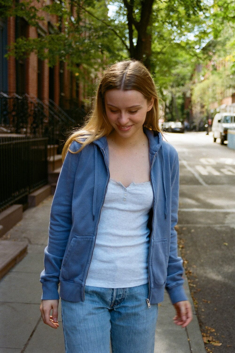 Christy Hoodie | Faded Blue / XS/S