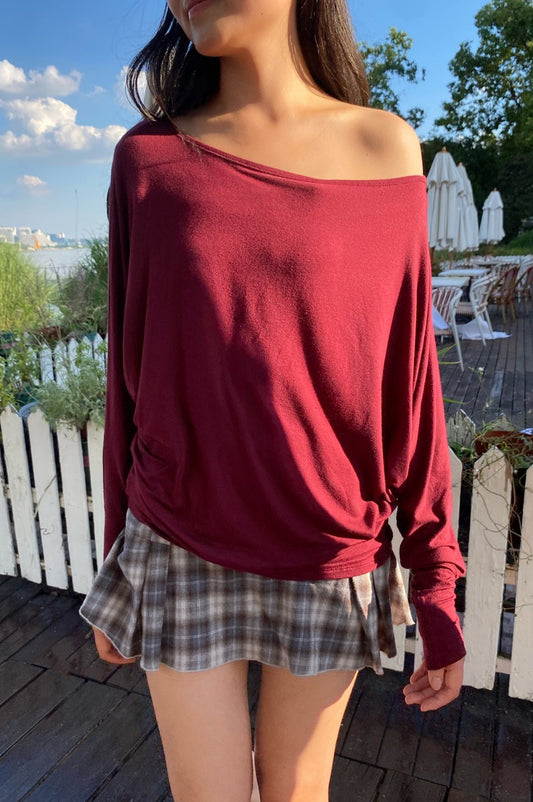 Burgundy / XS/S