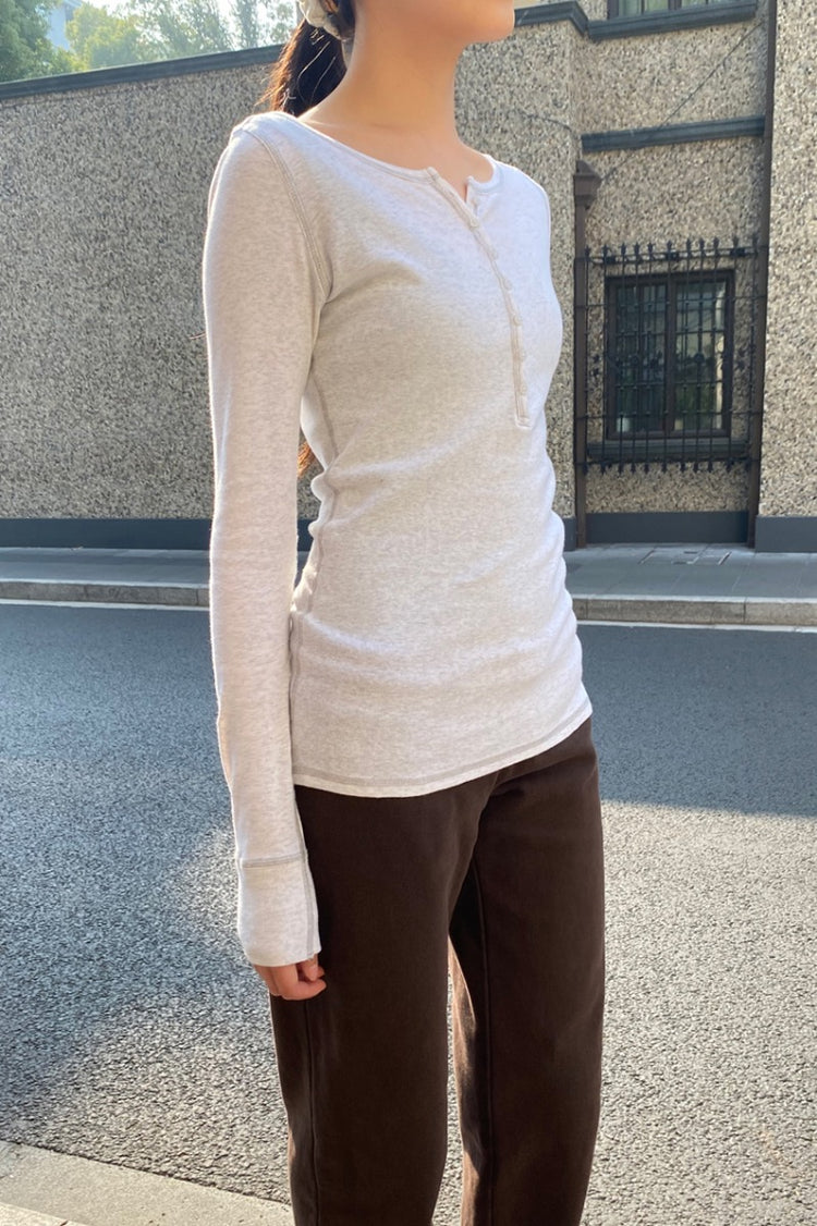 Zelly Top | Silver Grey / XS/S