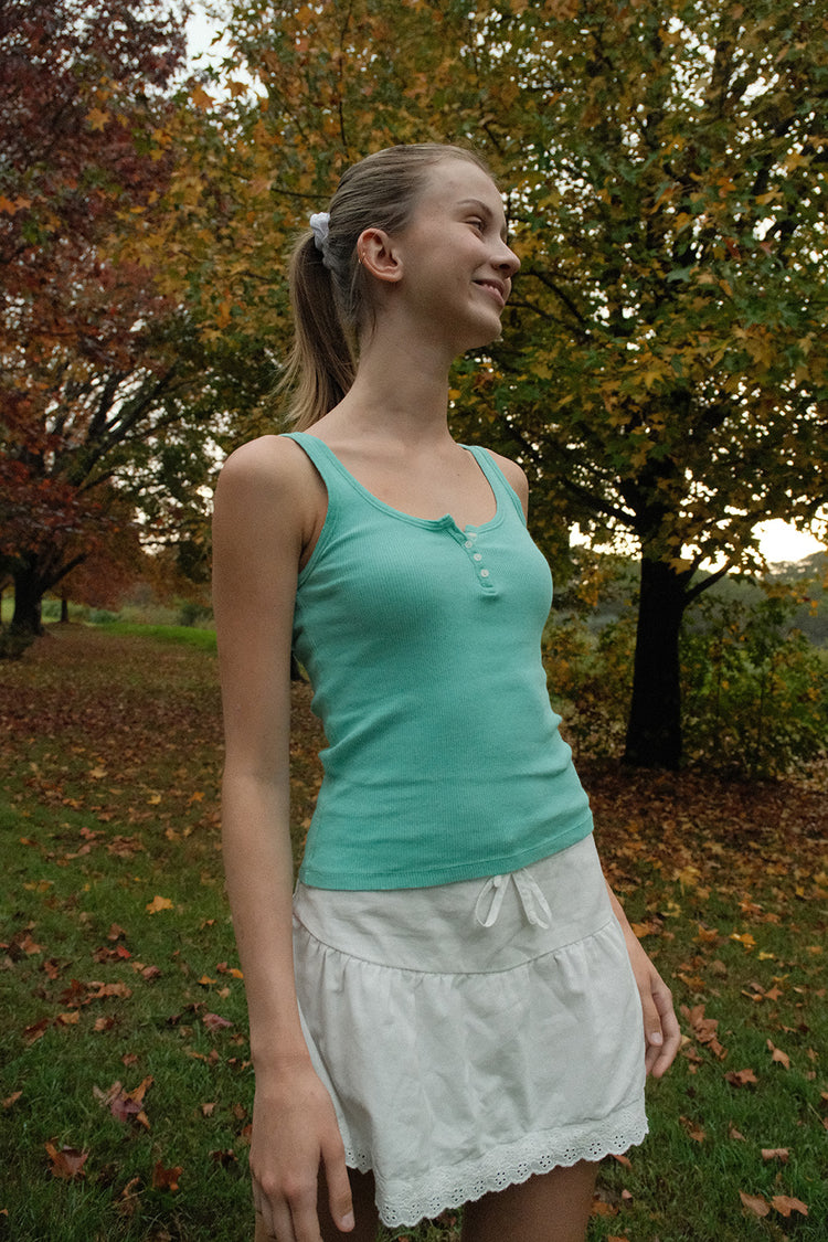 Dalis Tank | Seafoam Teal / XS/S