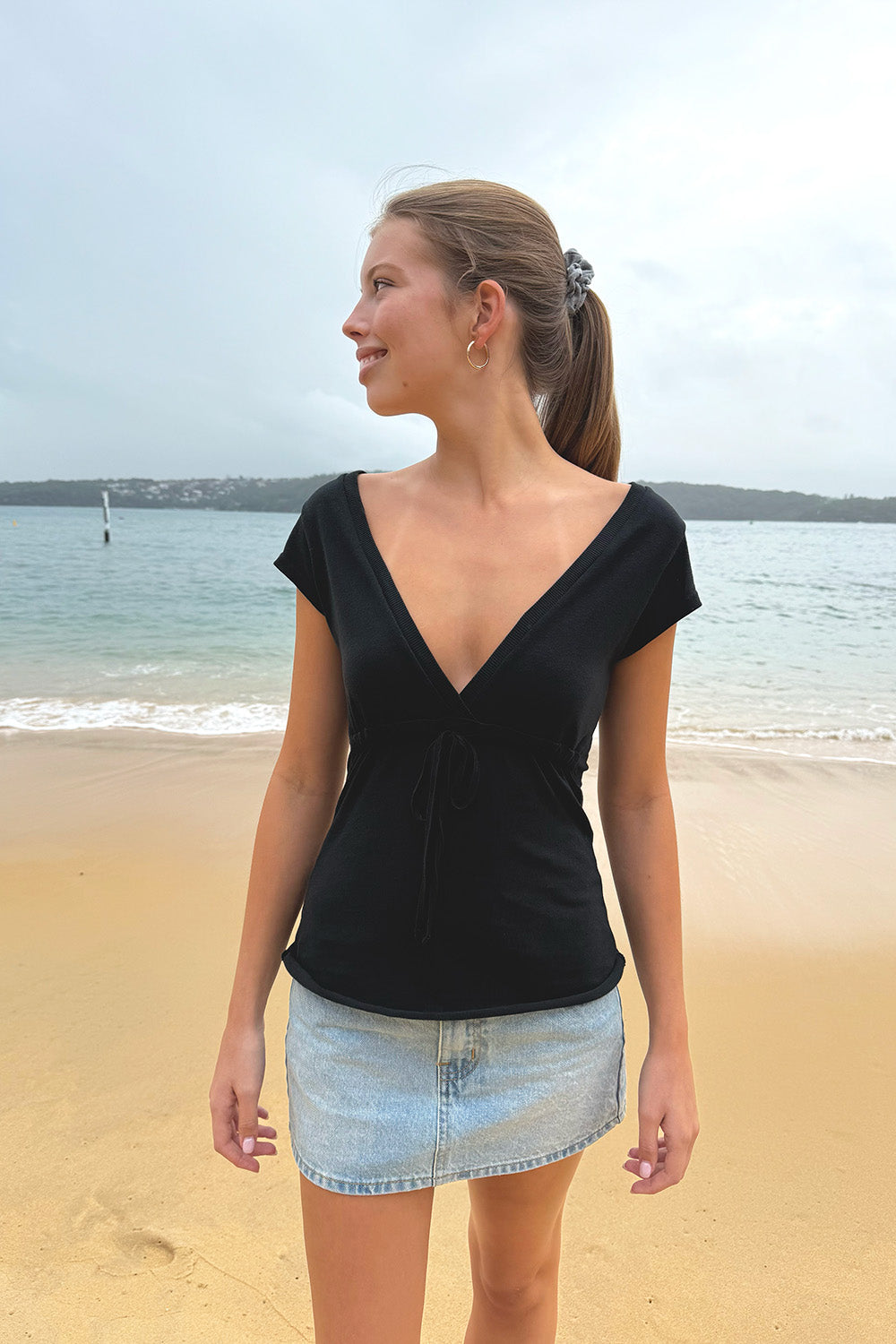 Philippa Tops | Black / XS/S