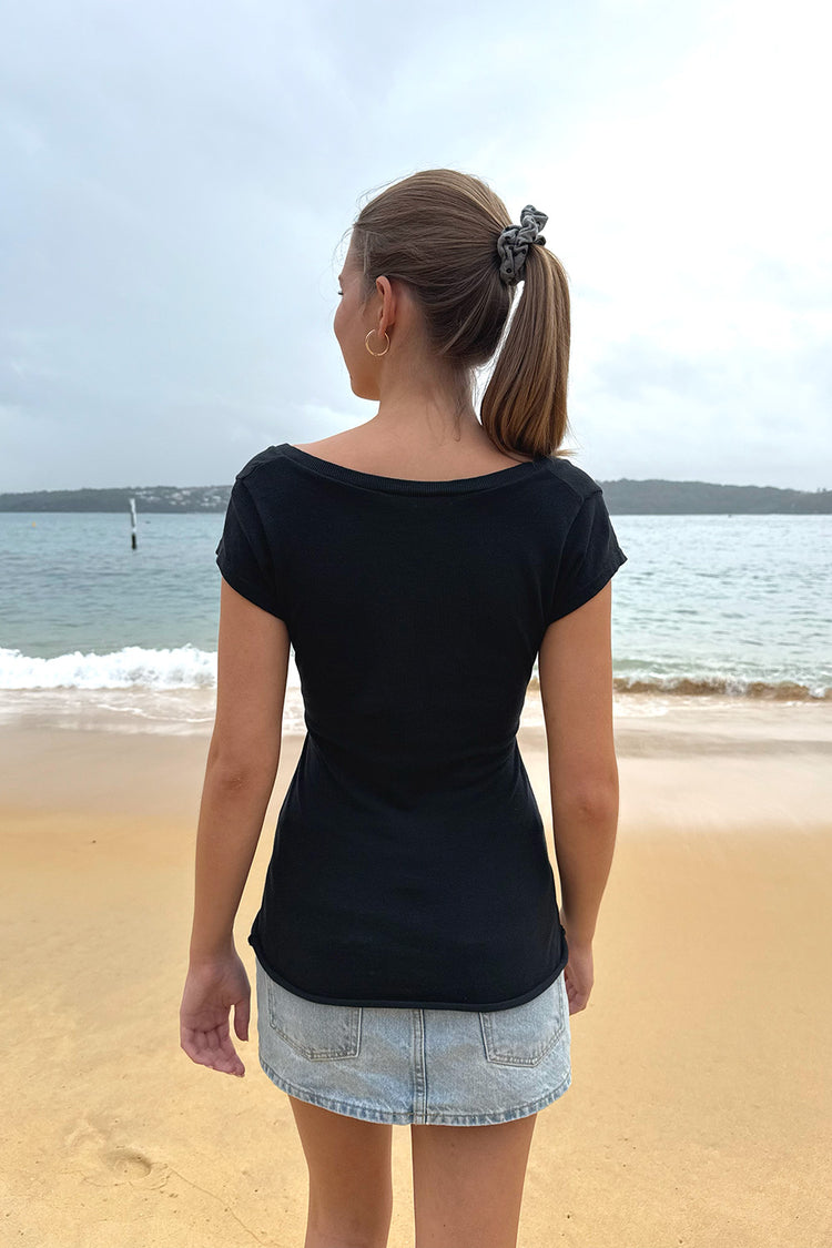 Philippa Tops | Black / XS/S