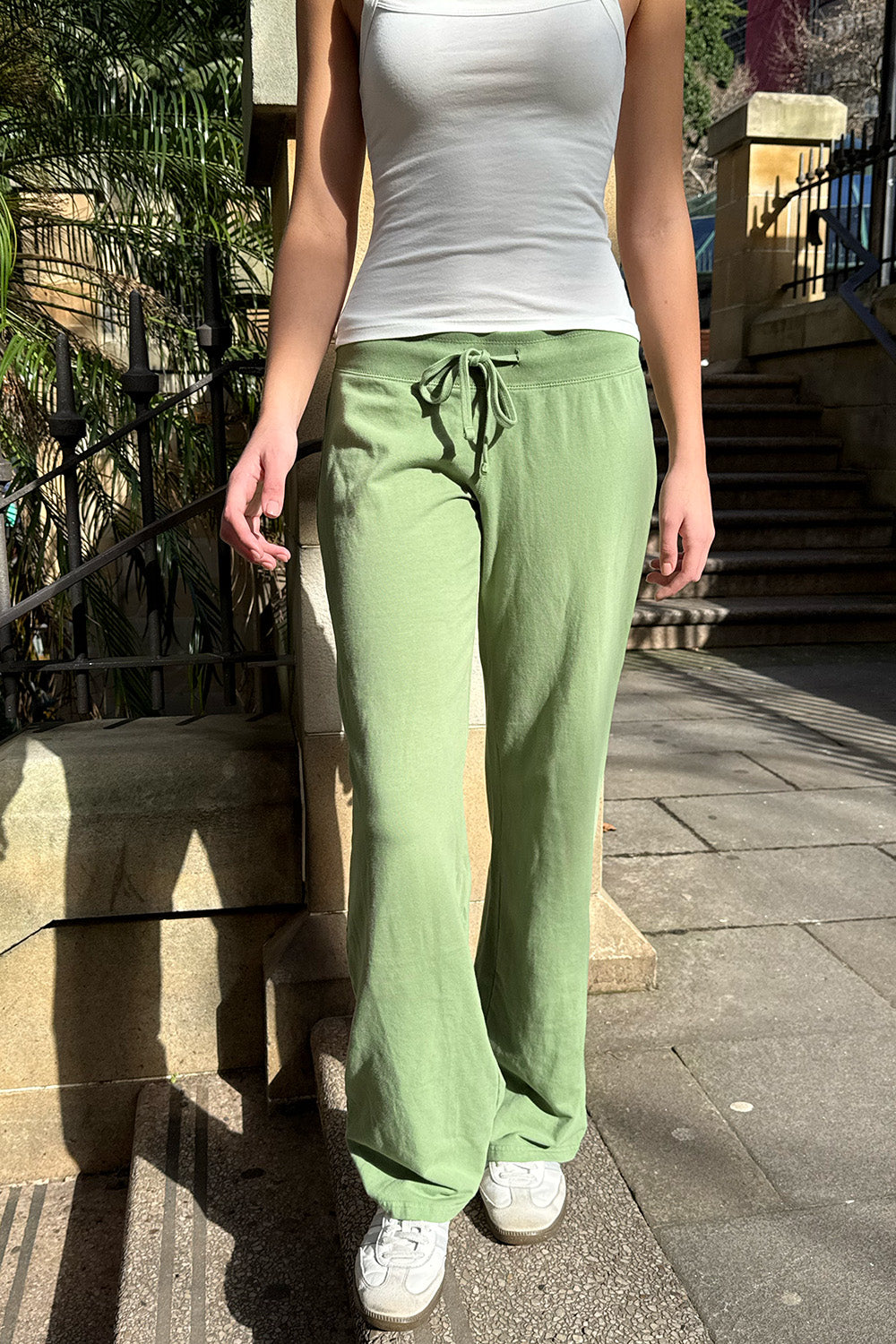 Hilary Yoga Pants | Light Olive Green / XS/S