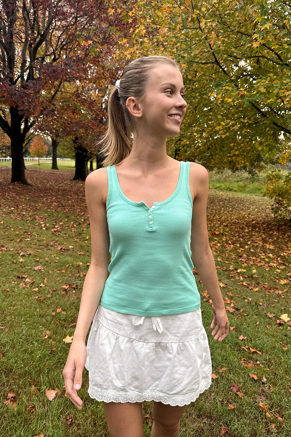 Dalis Tank | Seafoam Teal / XS/S