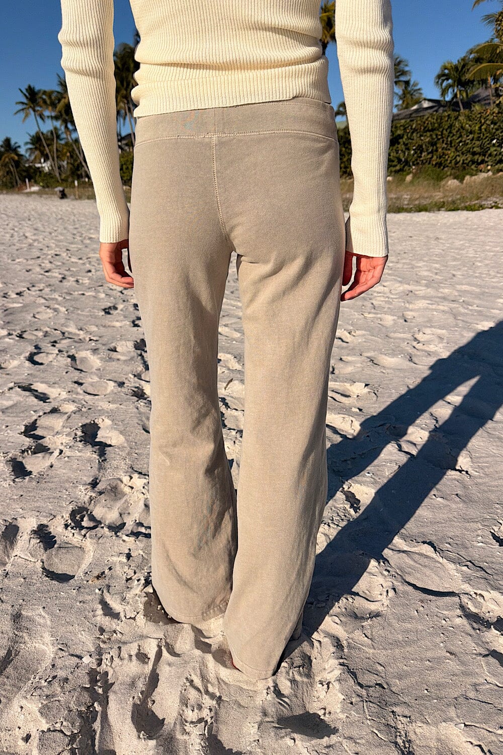 Hilary Yoga Pants | Light Taupe / XS/S