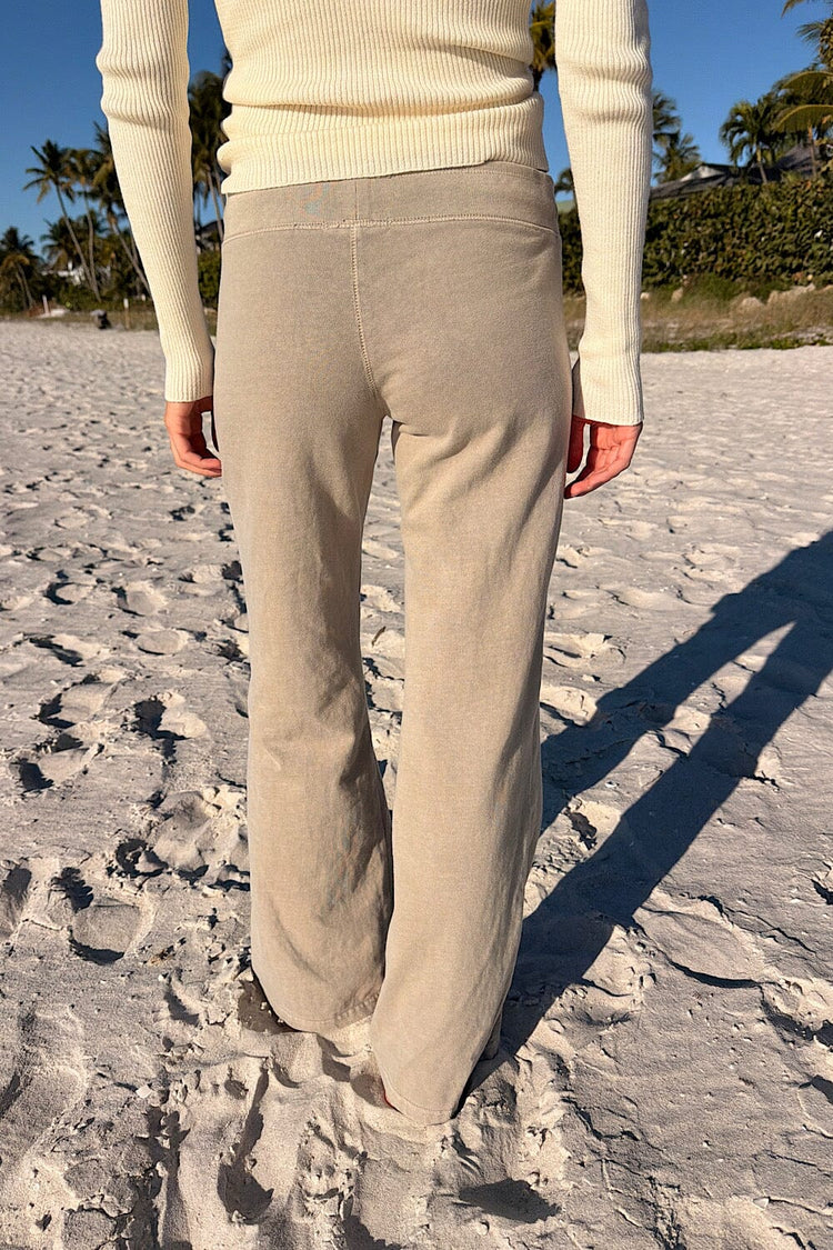 Hilary Yoga Pants | Light Taupe / XS/S