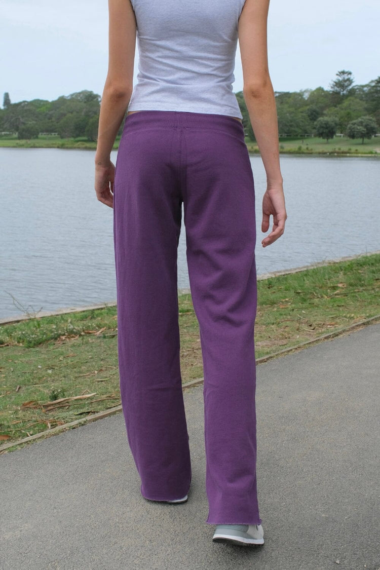 Hillary Soft Yoga Pants | Deep Purple / XS/S