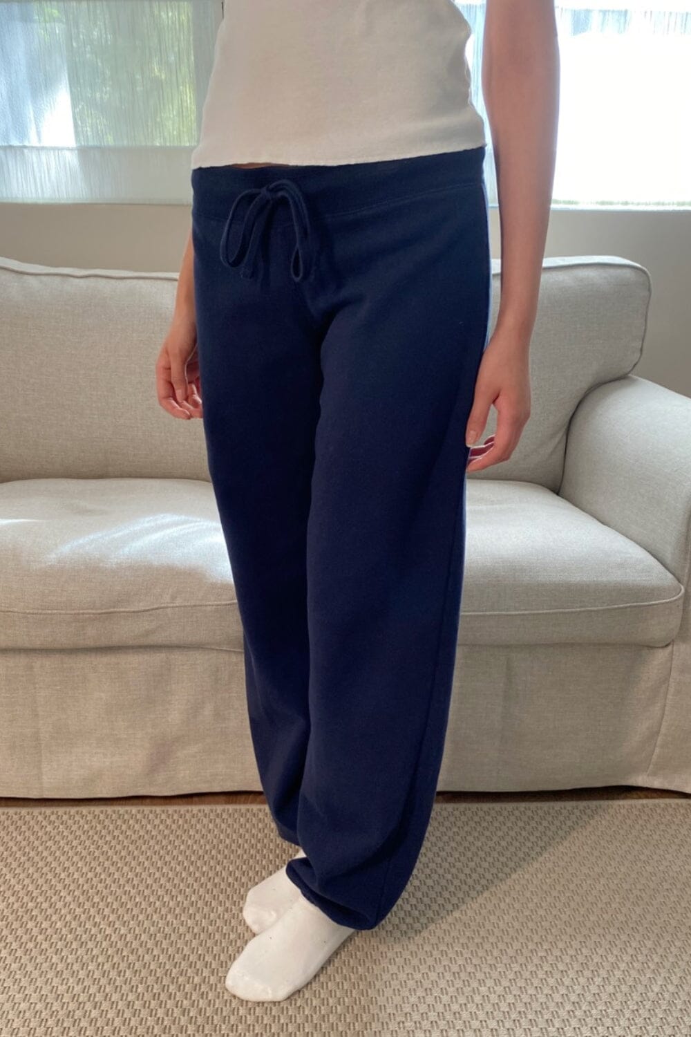 Hilary Soft Pants | Navy Blue / XS/S
