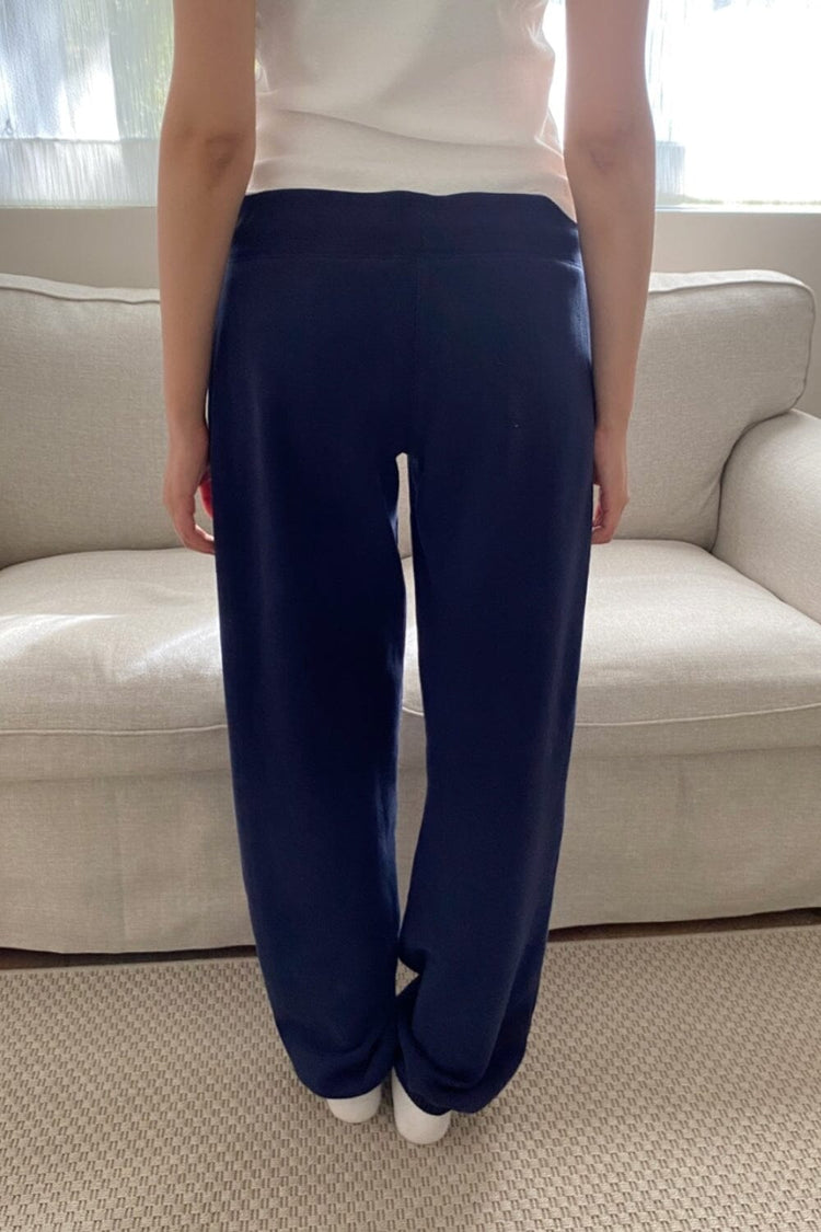 Hilary Soft Pants | Navy Blue / XS/S