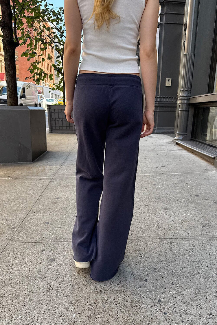 Hillary Soft Yoga Pants | Faded Navy Blue / XS/S