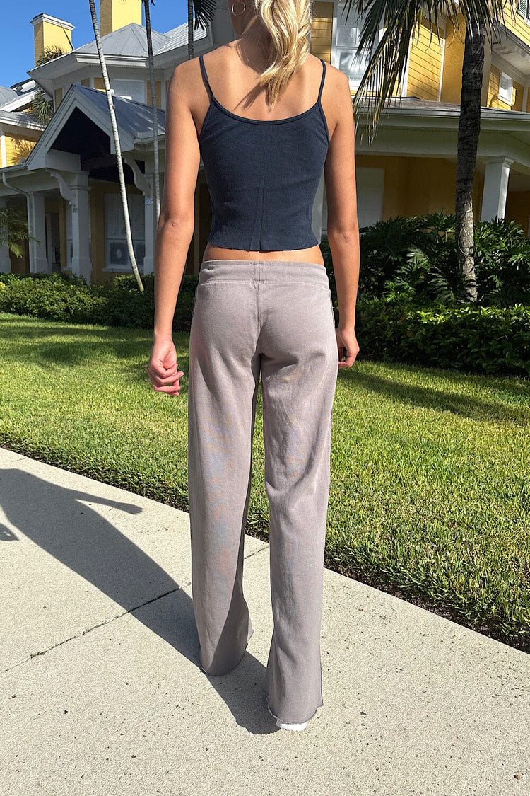 Hillary Soft Yoga Pants | Light Charcoal Grey / XS/S