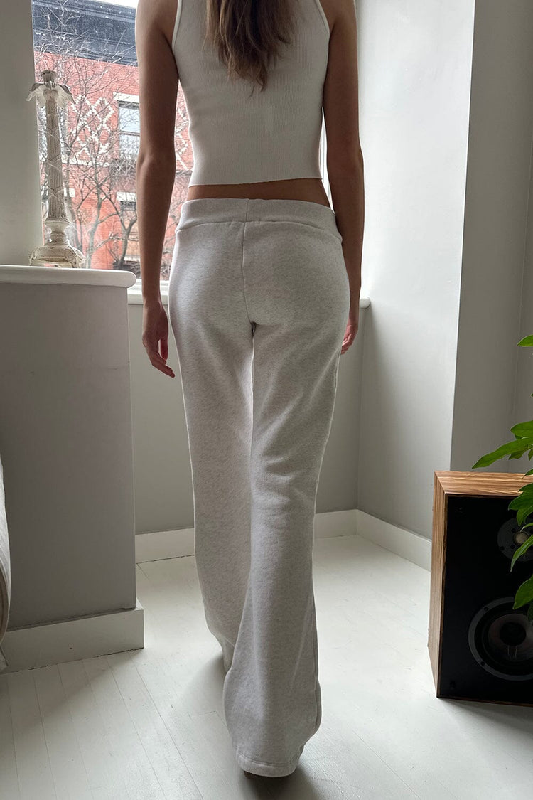 Hillary Soft Yoga Pants | Silver Grey / S