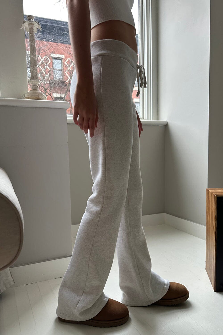 Hillary Soft Yoga Pants | Silver Grey / S