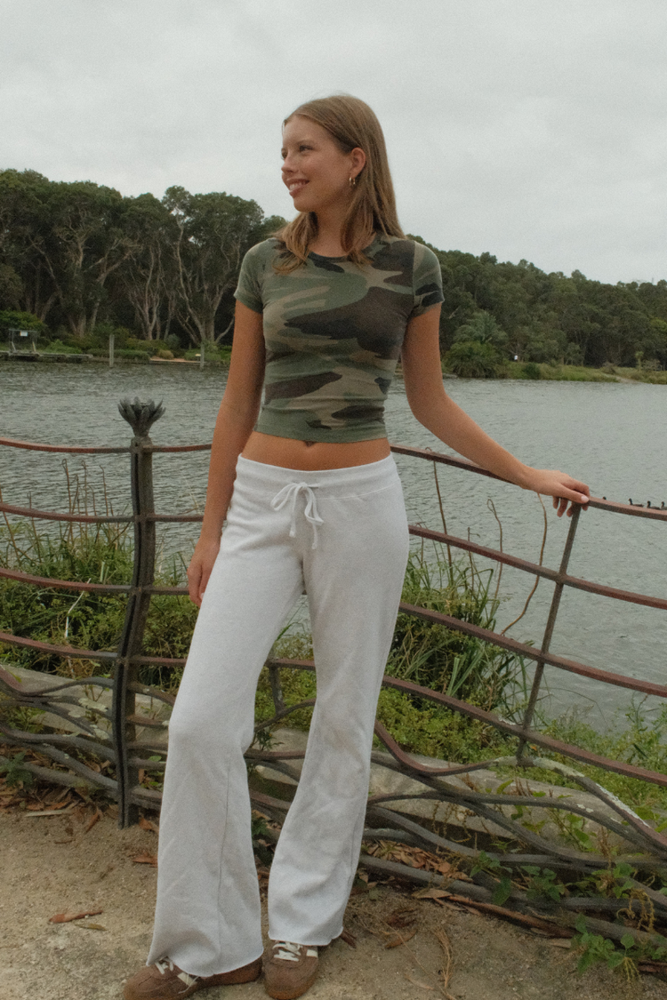 Hillary Soft Yoga Pants | Silver Grey / S