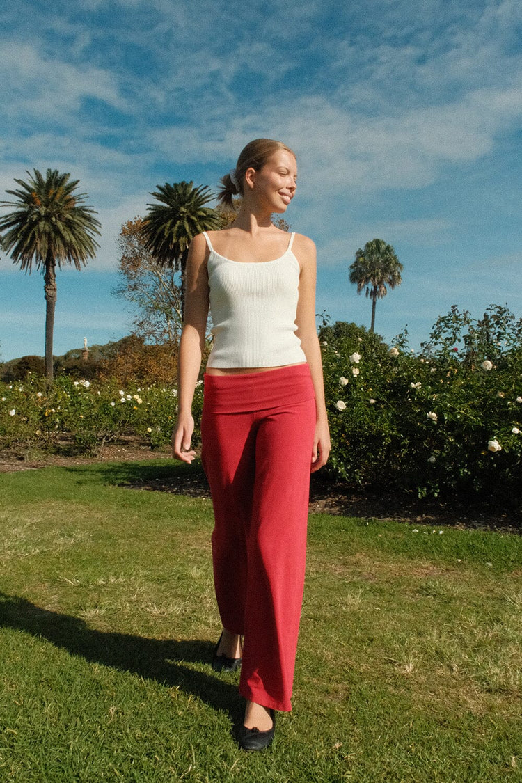 Priscilla Pants | Red / XS/S