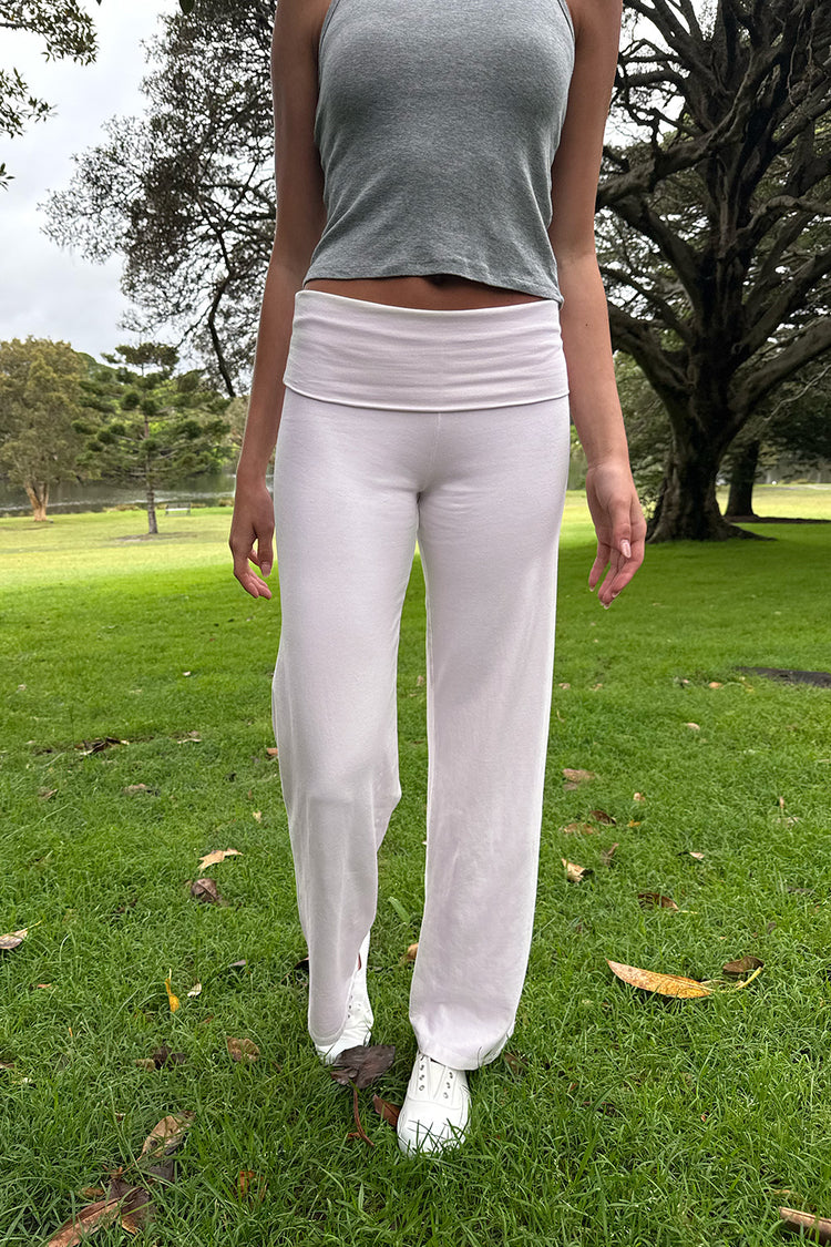 Priscilla Pants | Blush White / XS/S