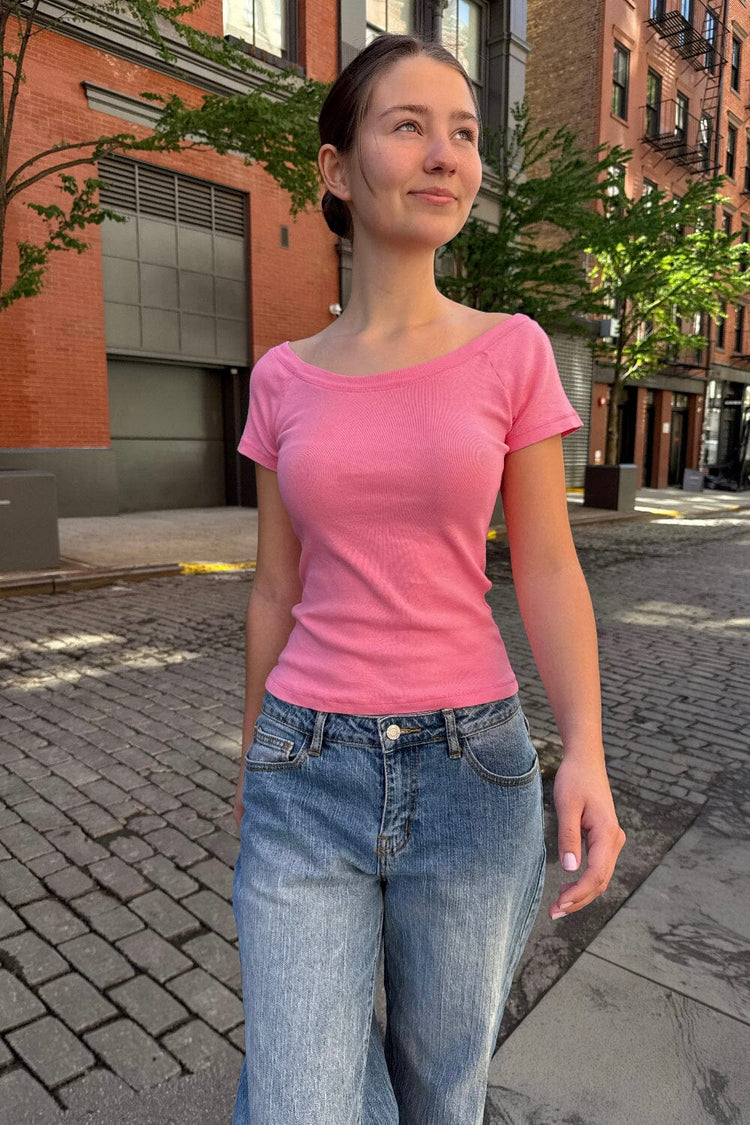 Ginny Top | Bubblegum Pink / XS/S