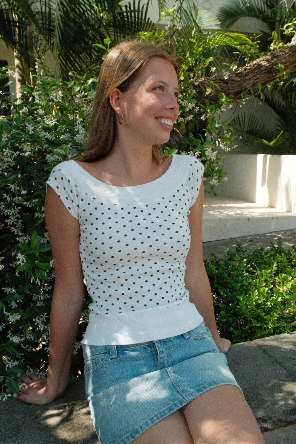 Ginny Polka Dot Top | 