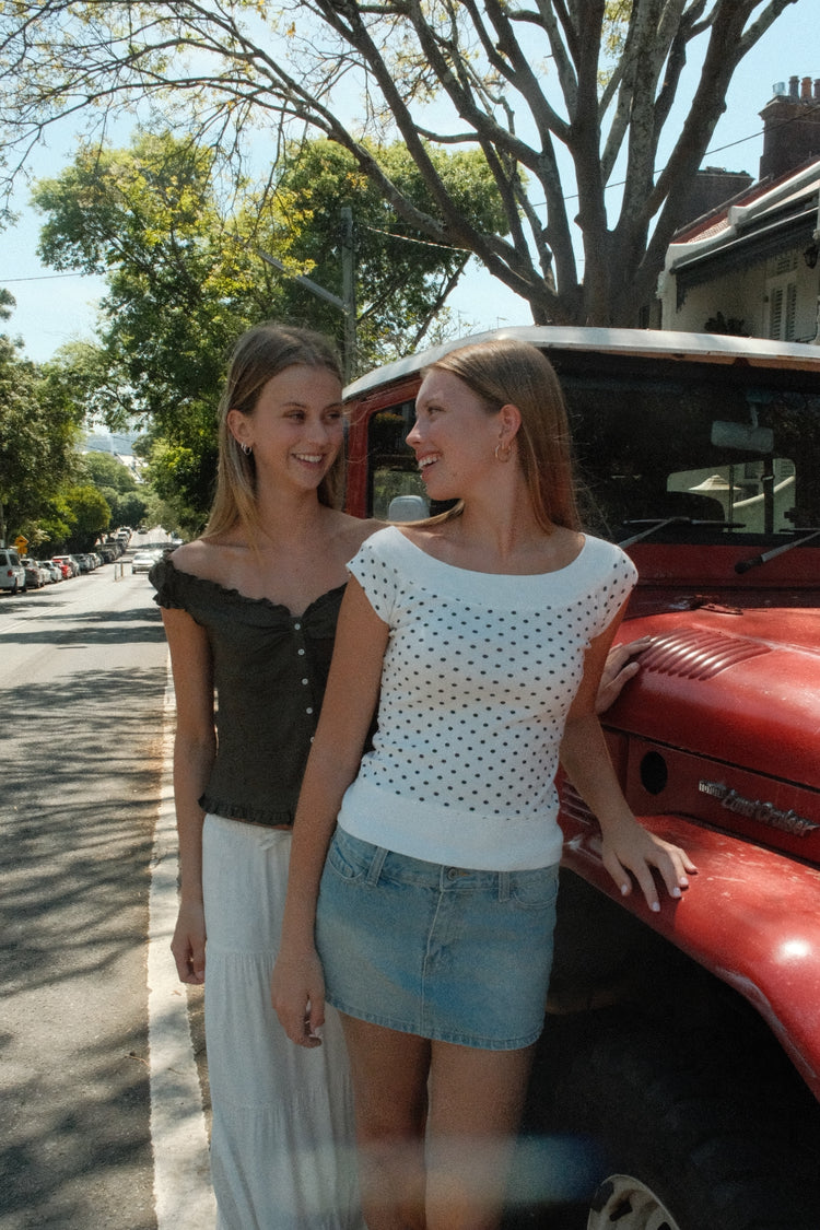 Ginny Polka Dot Top | Ginny Polka Dot Top