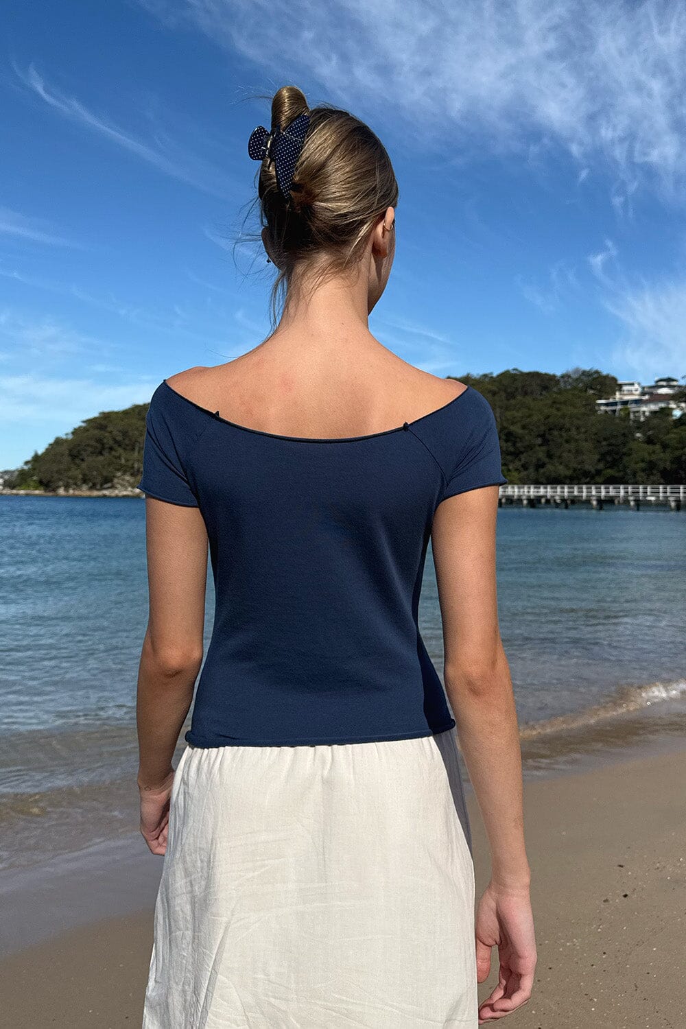 Bonnie Top | Dark Royal Blue / XS/S