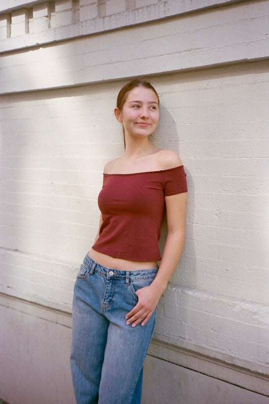 Burgundy / XS/S