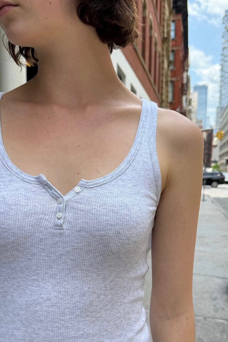 Dalis Tank | Silver Grey / XS/S