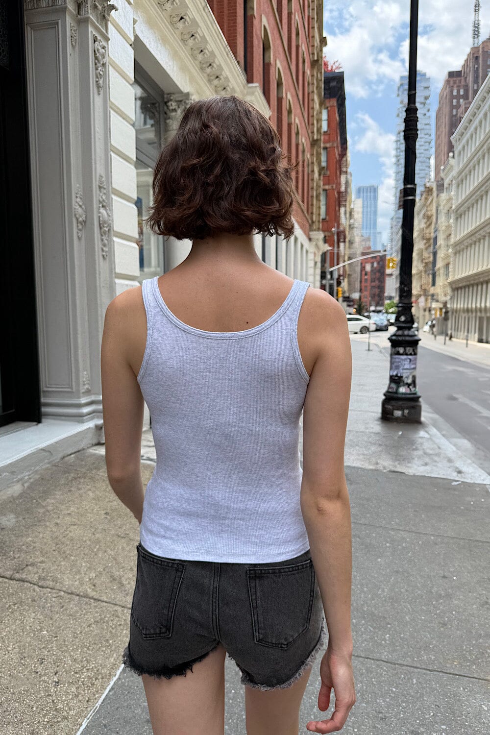 Dalis Tank | Silver Grey / XS/S