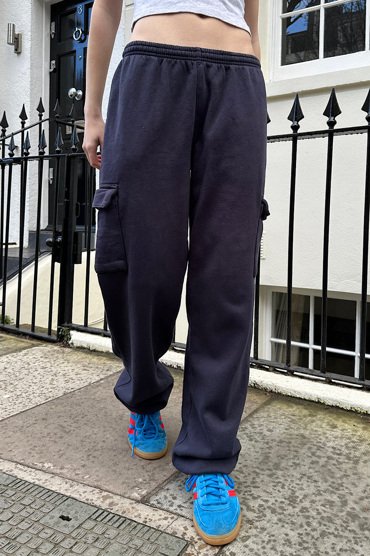 Rosa Pockets Sweatpants | Navy Blue / S/M