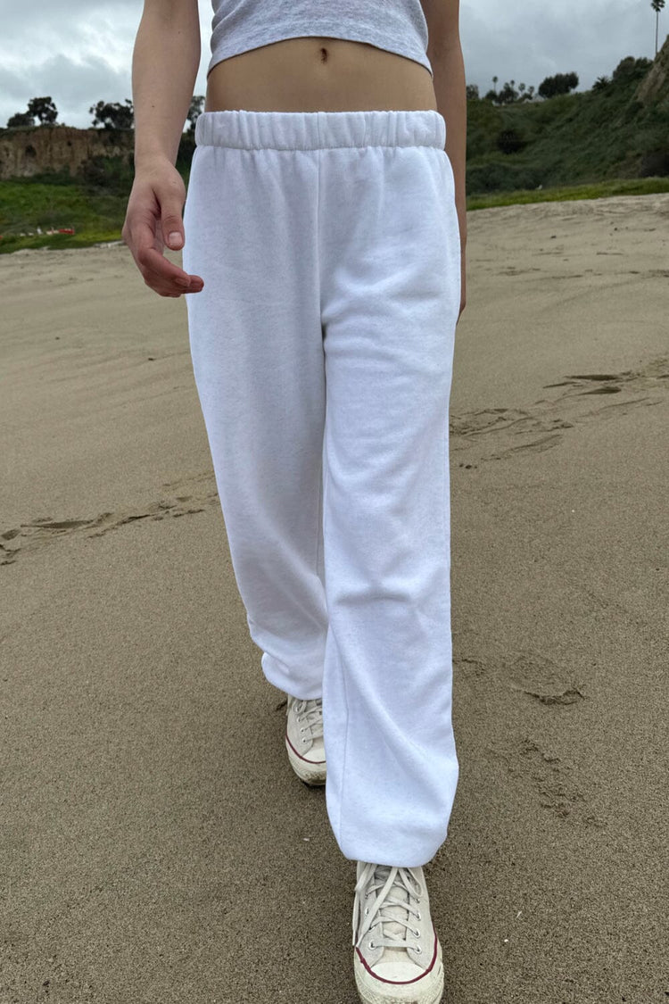 Rosa Sweatpants | White Heather / S/M