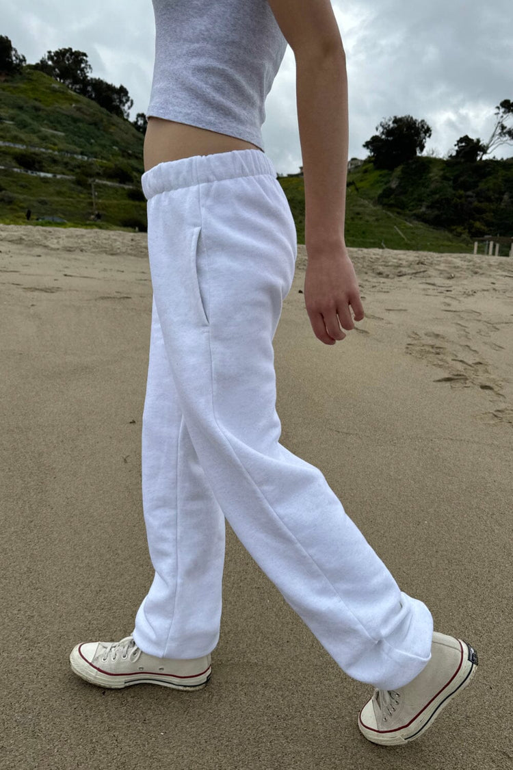 Rosa Sweatpants | White Heather / S/M