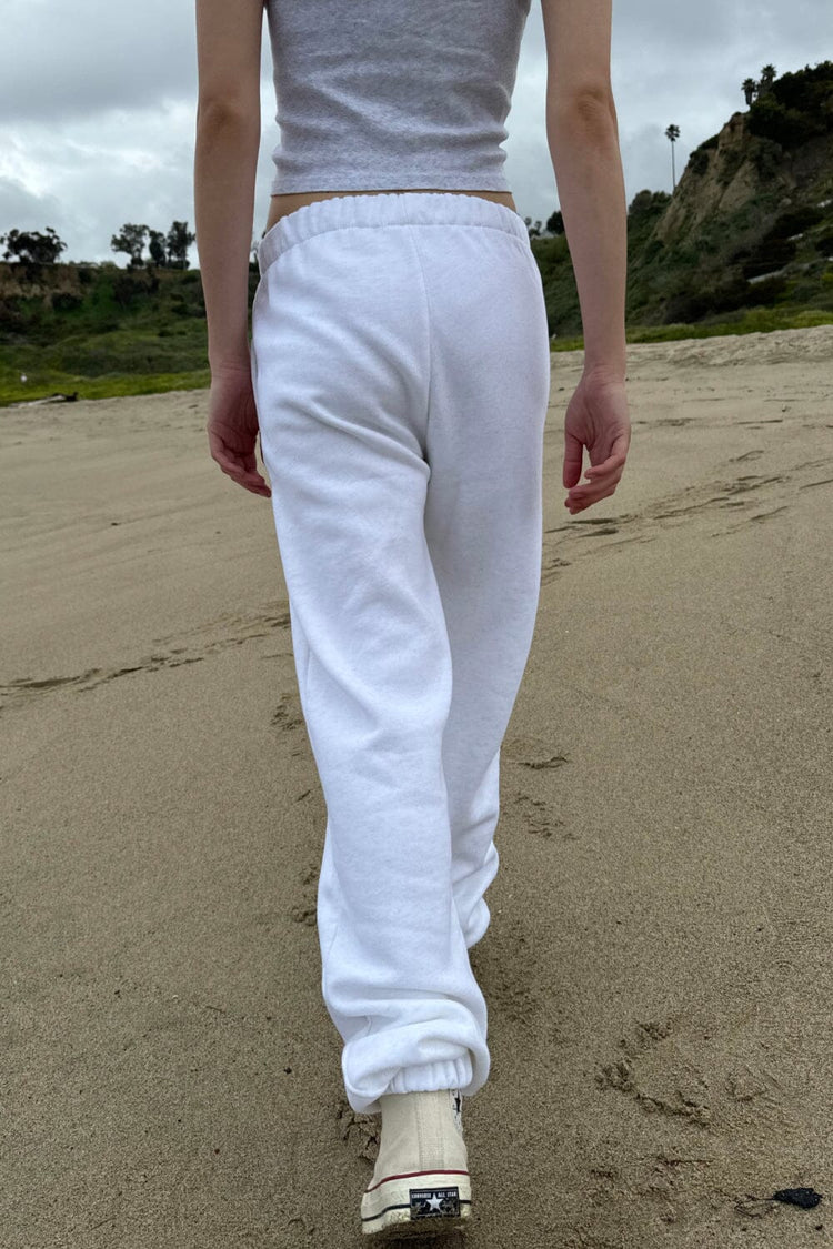 Rosa Sweatpants | White Heather / S/M