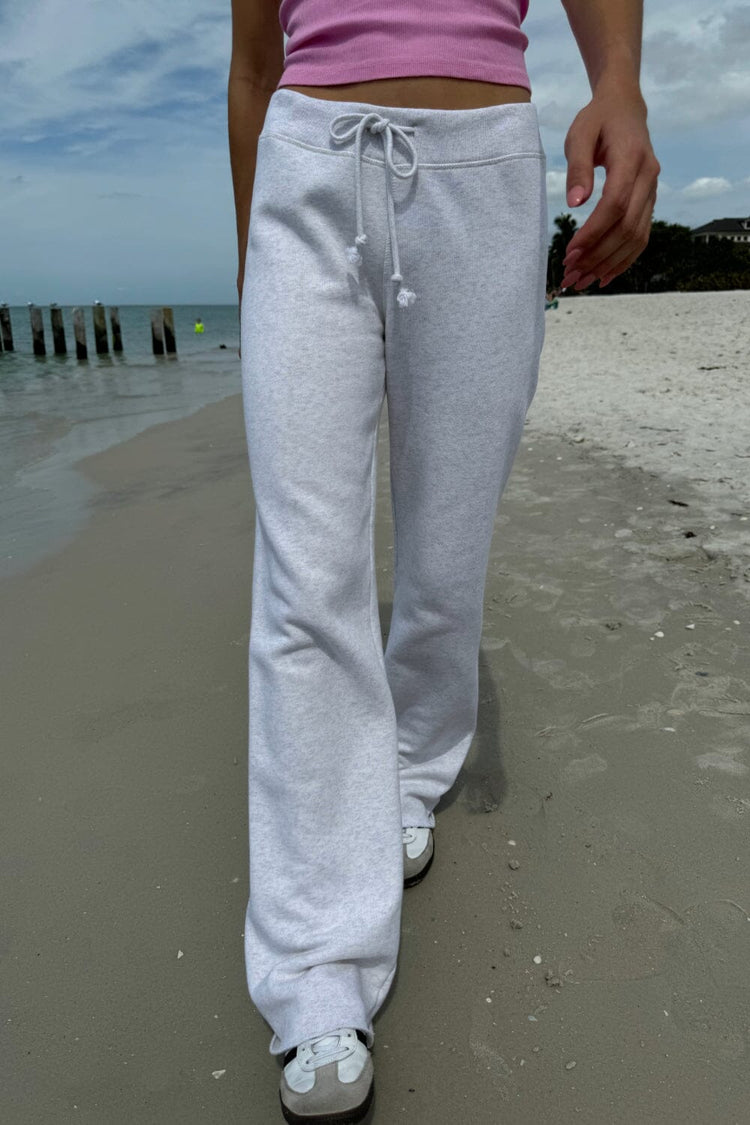 Rainey Sweatpants | Light Silver / S/M