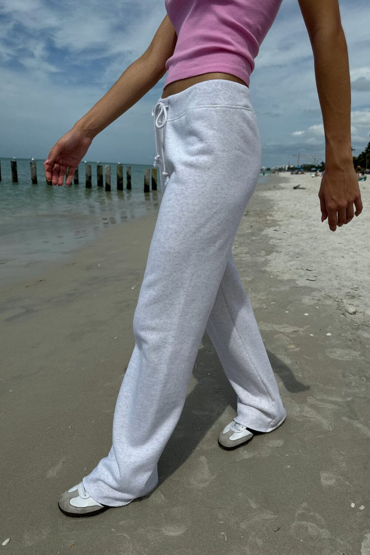 Rainey Sweatpants | Light Silver / S/M