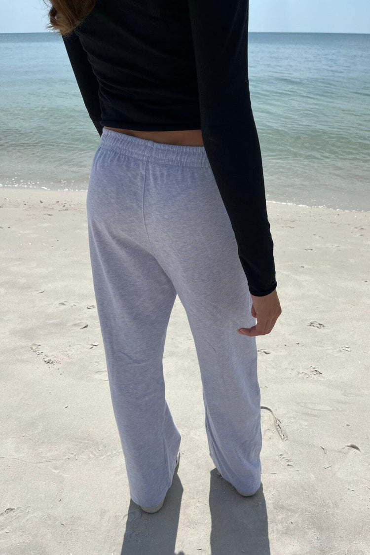 Anastasia Sweatpants | Light Silver / S/M