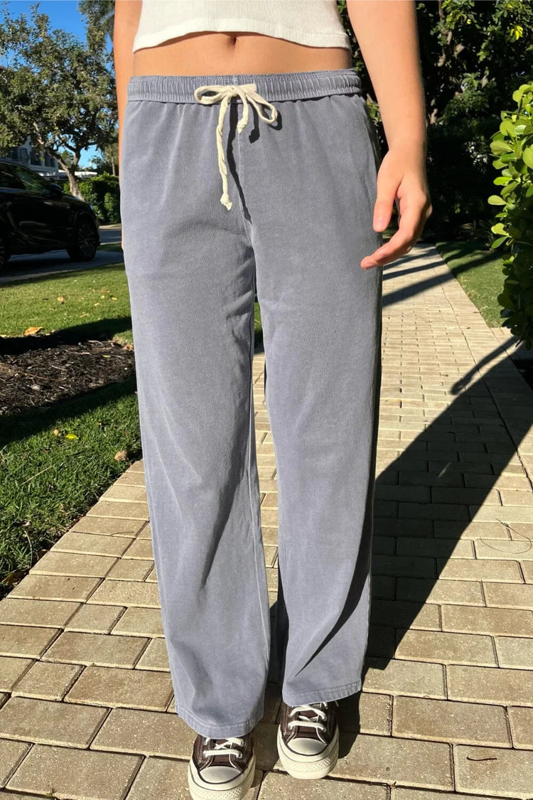 Autumn Tie Sweatpants | Faded Blue / XS/S