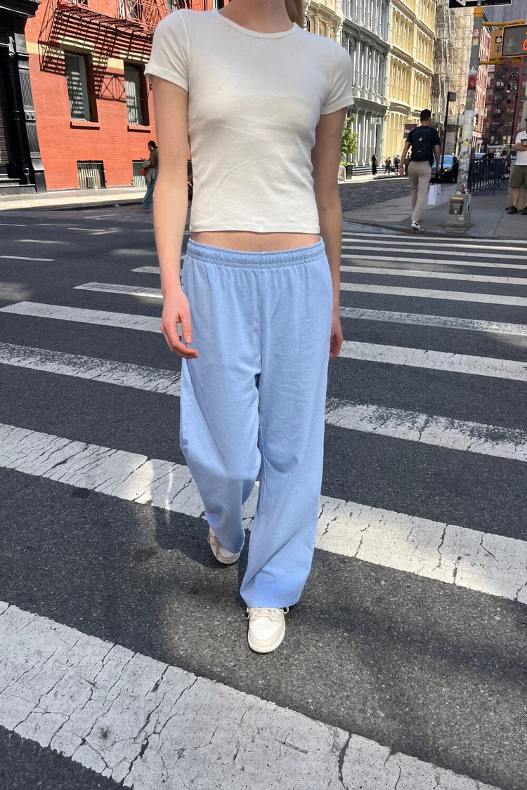 Anastasia Sweatpants | Light Blue Pastel / XS/S