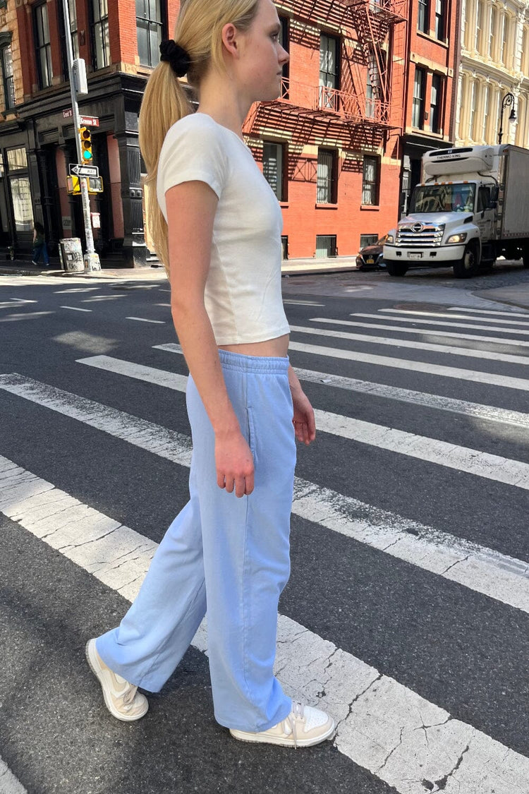 Anastasia Sweatpants | Light Blue Pastel / XS/S