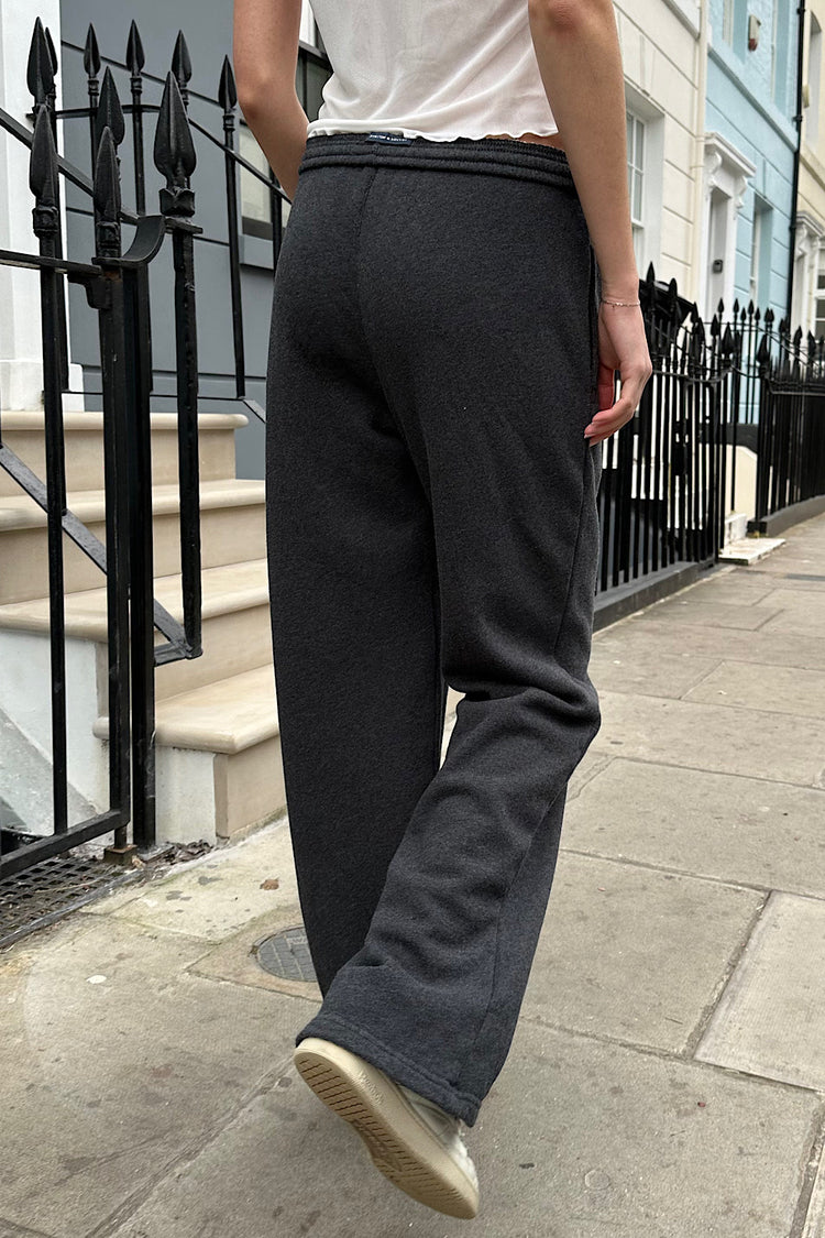 Anastasia Soft Sweatpants | Charcoal / S/M