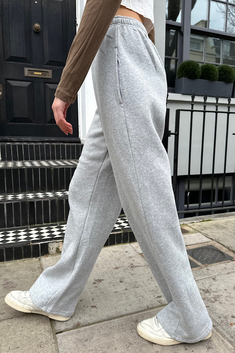 Anastasia Soft Sweatpants | heather grey / S/M