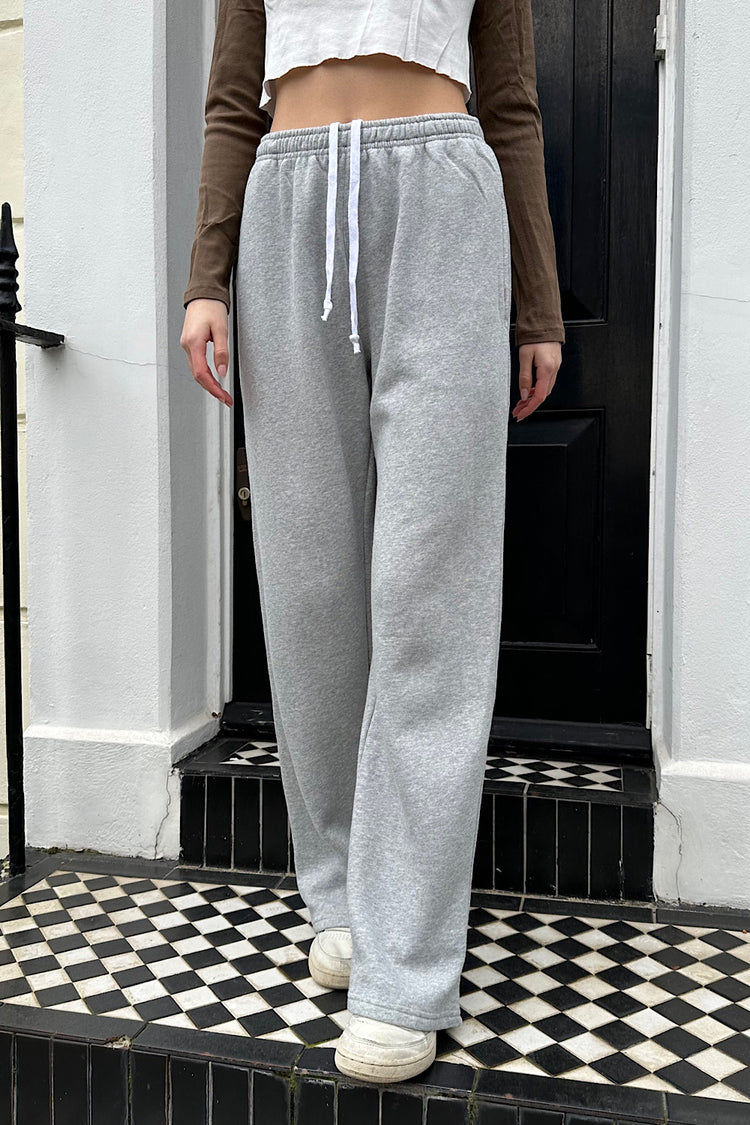 Anastasia Soft Sweatpants | heather grey / S/M