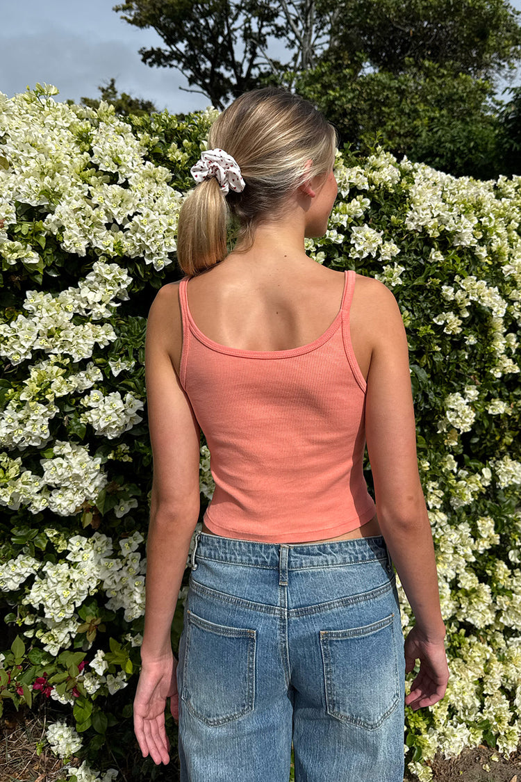 Beyonca Crop Tank | Rosa Coral / XS/S