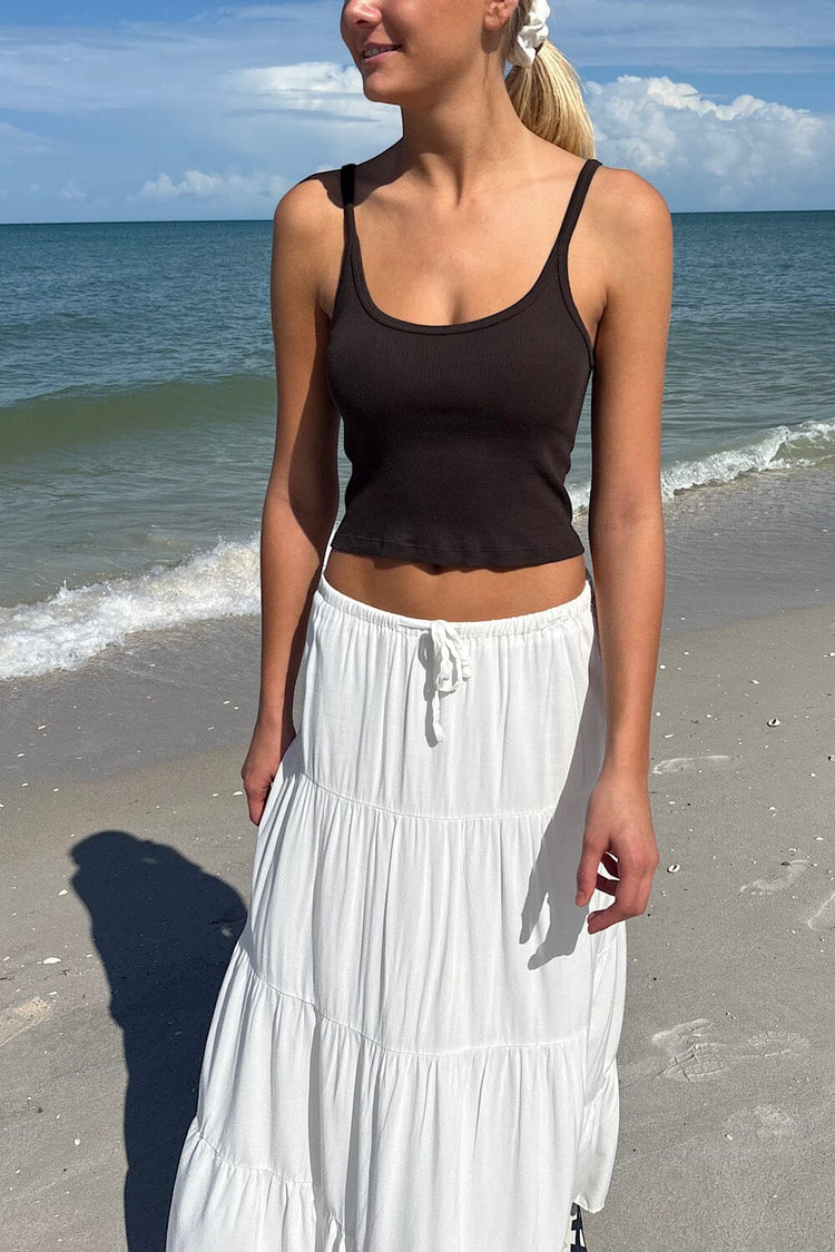 Beyonca Crop Tank | Mocha / XS/S