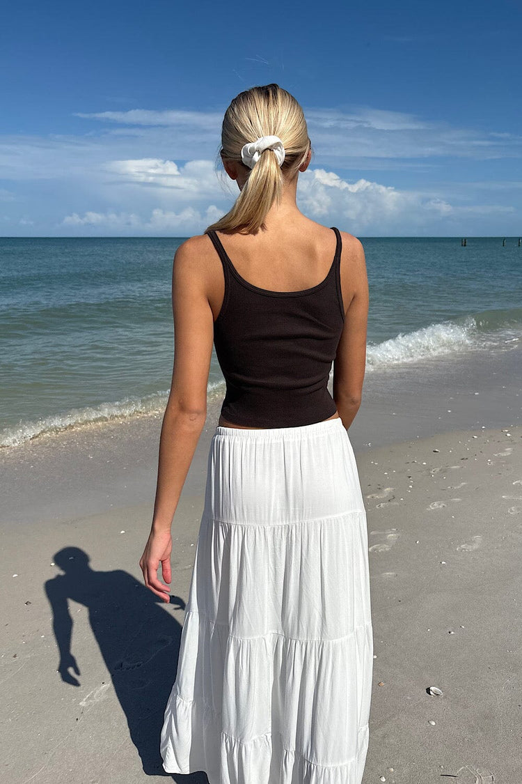 Beyonca Crop Tank | Mocha / XS/S