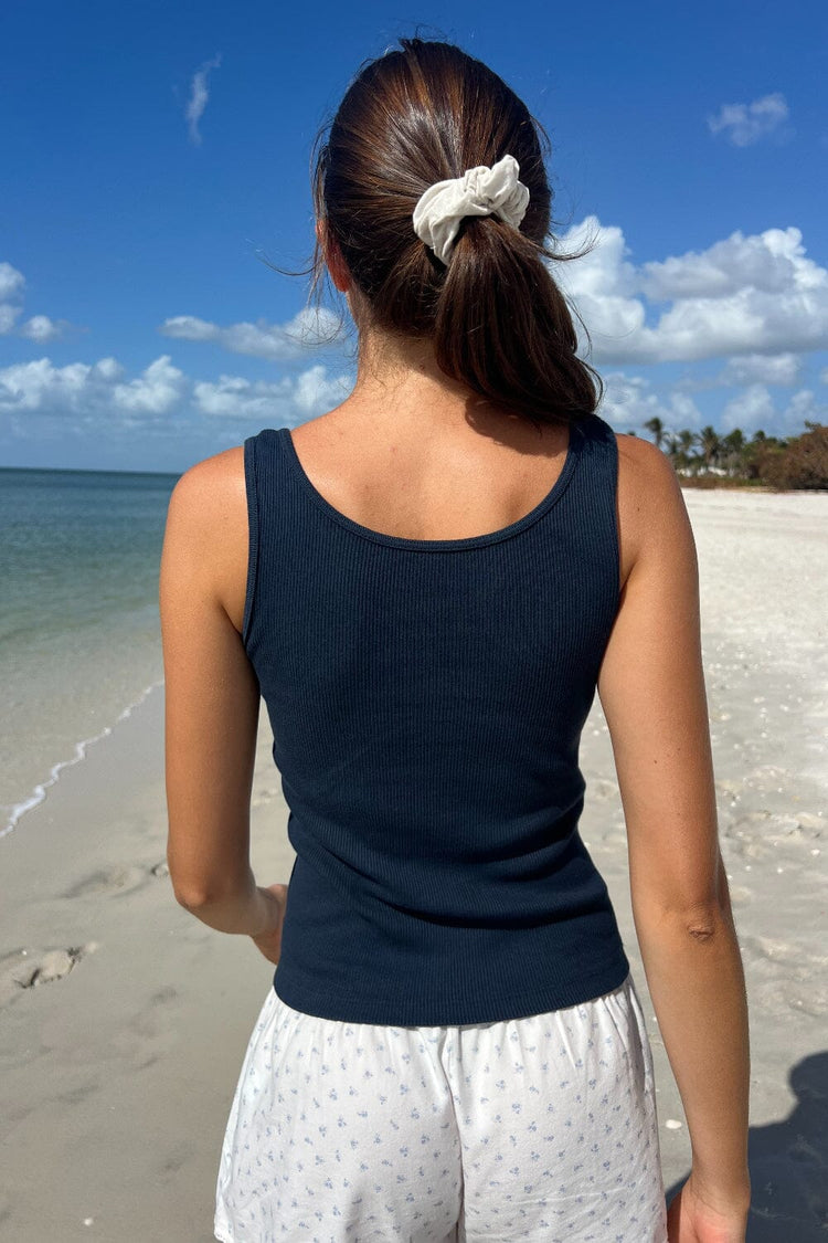 Sheena Tank | Navy Blue / S
