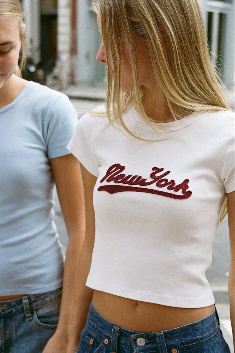 Ashlyn New York Top | White / XS/S