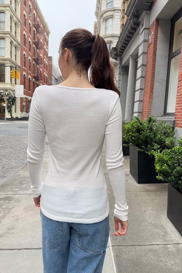 Josephine Top | White / XS/S